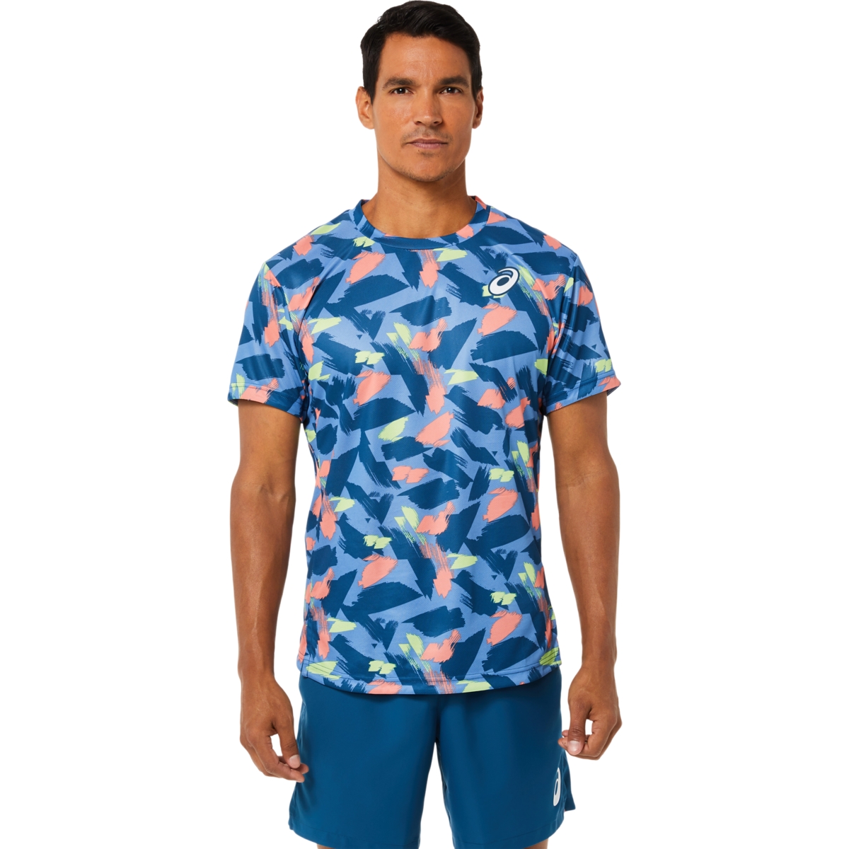 ASICS Men&#039;s MATCH GRAPHIC Short Sleeve Tennis Apparel 2041A191 | eBay