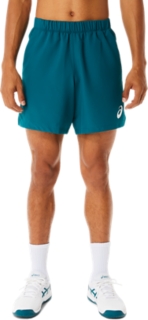 Asics mens hotsell 6 graphic shorts