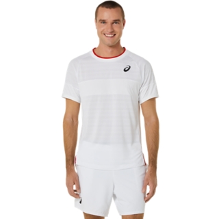 MEN'S MATCH POLO-SHIRT, Brilliant White/Ice Mint