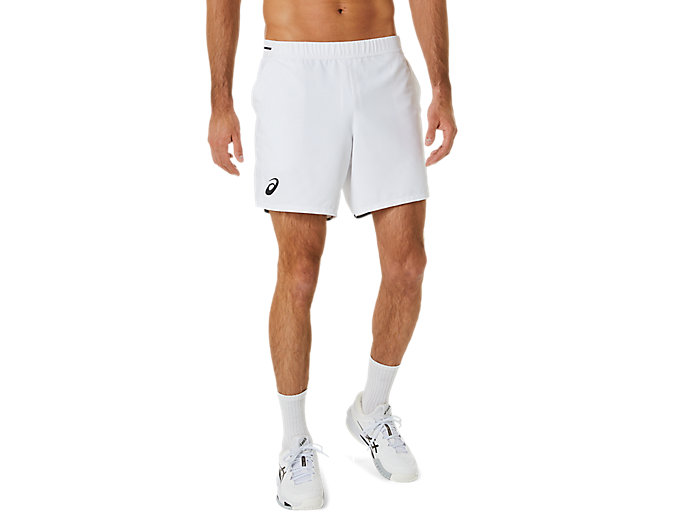 Image 1 of 7 of Men's Brilliant White MATCH 7IN SHORT Men's Shorts