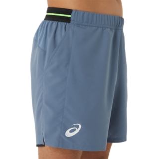 Australian Ace Lines 7in Men's Tennis Shorts - Blu Navy