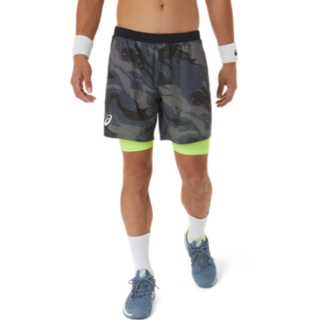 MEN'S MATCH GRAPHIC 7IN SHORT, Carrier Grey, Shorts