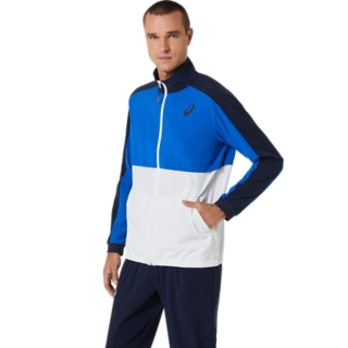 Veste asics cheap junior deepblue