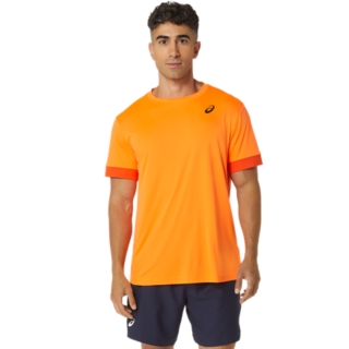 Asics t cheap shirt junior orange