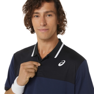 MEN COURT POLO SHIRT MIDNIGHT/PERFORMANCE BLACK