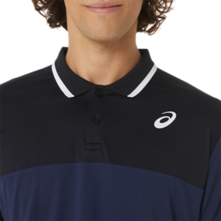 MEN COURT POLO SHIRT MIDNIGHT/PERFORMANCE BLACK