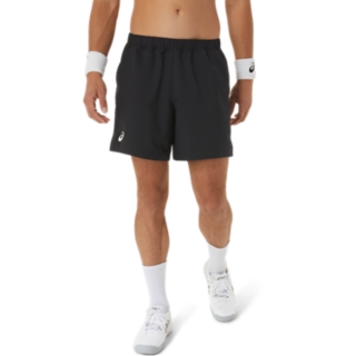 Asics running mens shorts best sale