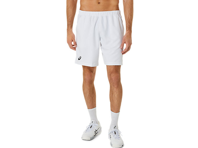 Image 1 of 7 of Men's Brilliant White COURT 9IN SHORT Men's Running & Sports Shorts