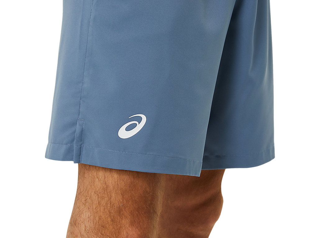 MEN'S COURT 9IN SHORT | Men | Steel Blue | ASICS United States MEN'S COURT 9IN SHORT | Men | Steel Blue | ASICS United States