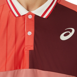 Men's MATCH POLO-SHIRT | Red Snapper | Mens Tennis Clothing