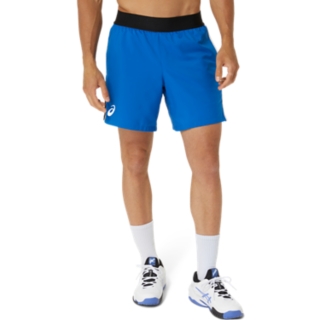 ASICS Women's 4? Court Short Volleyball Shorts (Royal, XXL) 