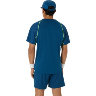 MEN'S MATCH ACTIBREEZE SHORT SLEEVE TOP, Mako Blue