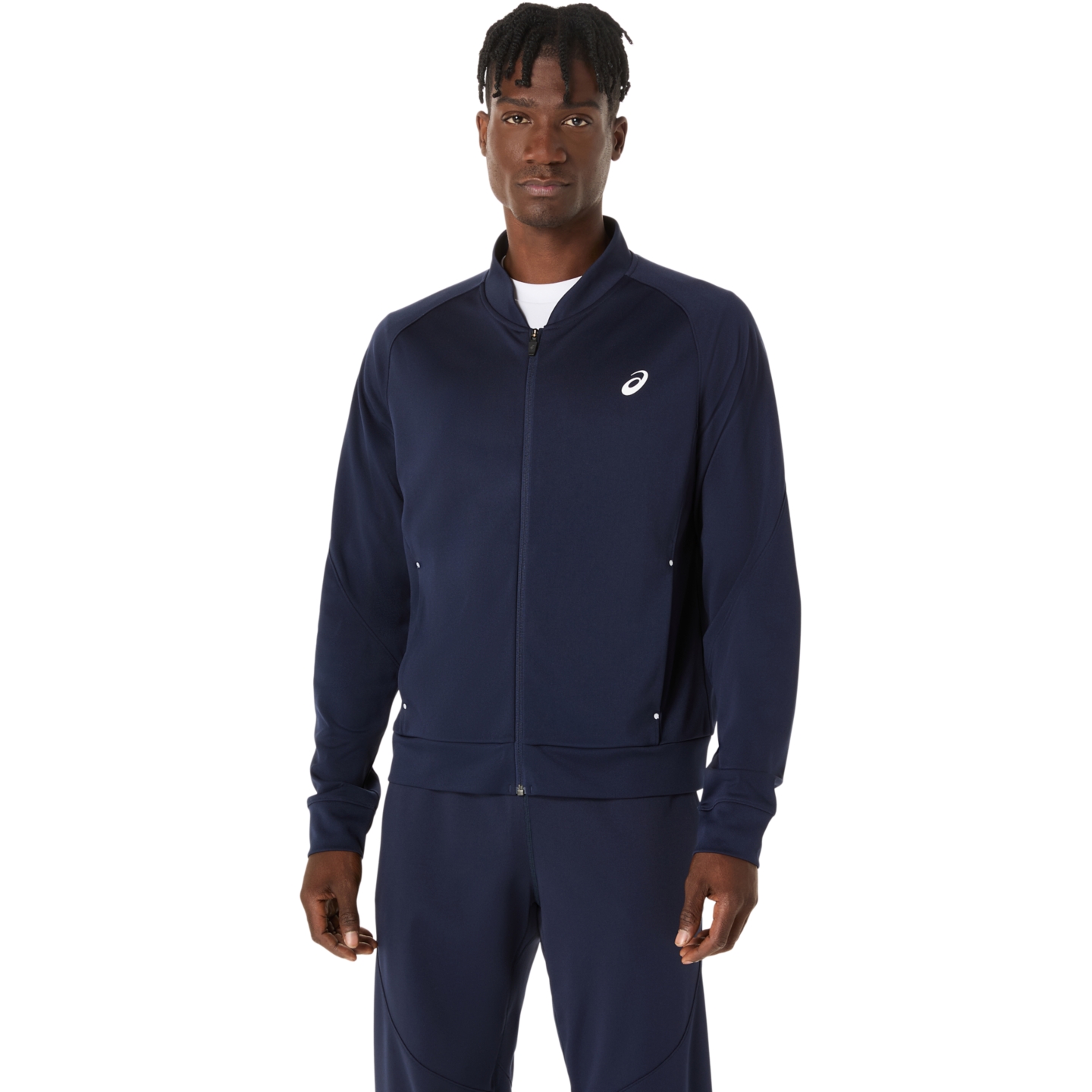 Мужская куртка ASICS Court Warm-Up, цвет: Тёмно-синий — фото 1