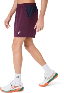 PADEL COURT 7IN SHORT, Dark Aubergine 3