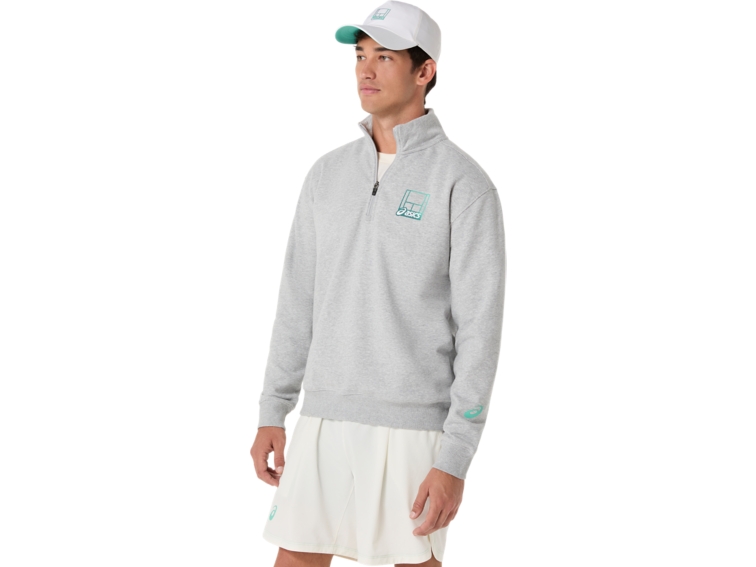 COURT CORE GRAPHIC HALF ZIP SWEATSHIRT thumbnail
