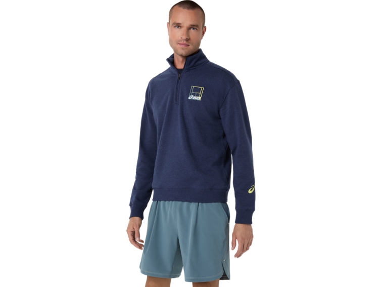 COURT CORE GRAPHIC HALF ZIP SWEATSHIRT thumbnail
