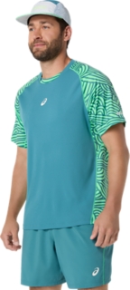 PADEL COURT ALL OVER PRINT SS TOP, Kuva 3 / 7