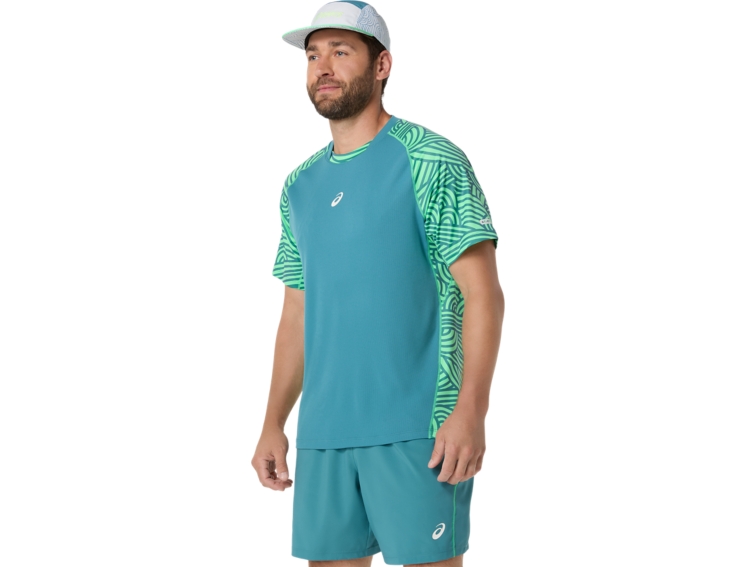 PADEL COURT ALL OVER PRINT SS TOP thumbnail
