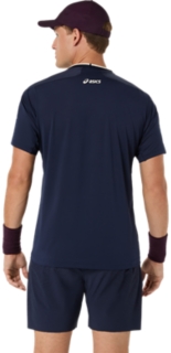 Image 2 of 7 of Men's MIDNIGHT MATCH JACQUARD SS TOP Men's Short Sleeve Shirts