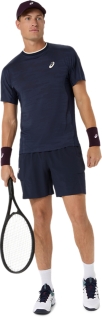 Image 7 of 7 of Men's MIDNIGHT MATCH JACQUARD SS TOP Men's Short Sleeve Shirts