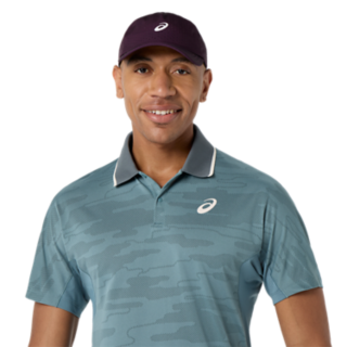 MATCH JACQUARD POLO SS TOP