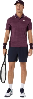 MATCH JACQUARD POLO SHORT SLEEVE TOP, Image 7 of 7