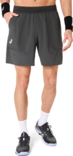 Alternative image view of MATCH LASER CUT 7IN SHORT,  GRAPHITE GREY NIGHT ENERGY