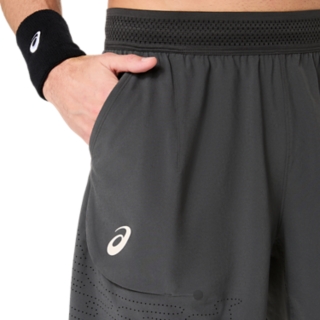 Image 4 of 9 of Men's GRAPHITE GREY NIGHT ENERGY MATCH LASER CUT 7IN SHORT Men’s Shorts