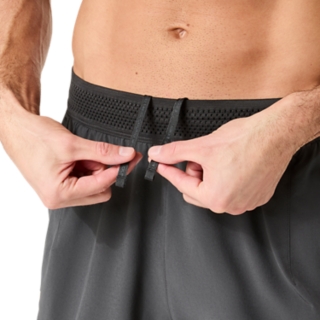 Image 7 of 9 of Men's GRAPHITE GREY NIGHT ENERGY MATCH LASER CUT 7IN SHORT Men’s Shorts