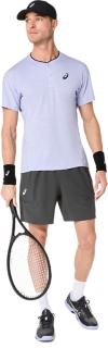 Image 9 of 9 of Men's GRAPHITE GREY NIGHT ENERGY MATCH LASER CUT 7IN SHORT Men’s Shorts
