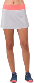 Women's Tennis Skort | Mid Grey | Dresses & Skirts | ASICS