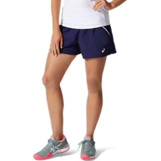 Asics women's 4 inseam court cheap short