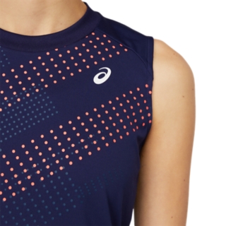 COURT W GRAPHIC TANK PEACOAT