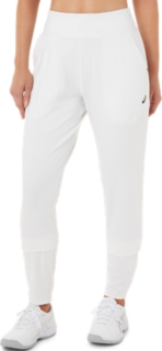 WOMEN'S TENNIS PANT, Brilliant White/Performance Black, Shorts & Pants