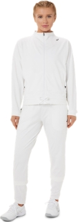 Buy Asics women sportswear fit tennis pants white Online