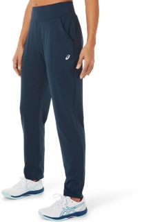 WOMEN'S TENNIS PANT, French Blue/Performance Black