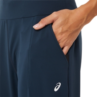 Tennis Button Pants - Blue