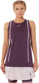 WOMEN'S NEW STRONG 92 TANK | Deep Plum/Barely Rose | Sleeveless 