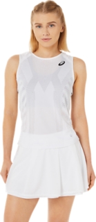 WOMEN'S MATCH TANK | Brilliant White | Sleeveless Shirts | ASICS