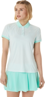 COURT POLO SHIRT | Women | Soothing Sea | Womens Tennis Clothing ...