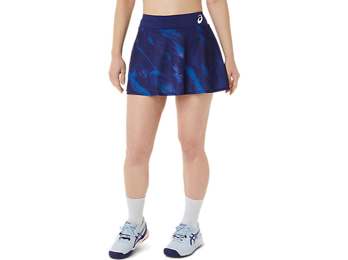 Womens Clothing Shorts Mini shorts Asics Women Match Skort in Blue 
