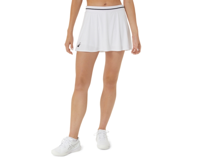 WOMEN'S MATCH SKORT | Brilliant White | Dresses & Skirts | ASICS