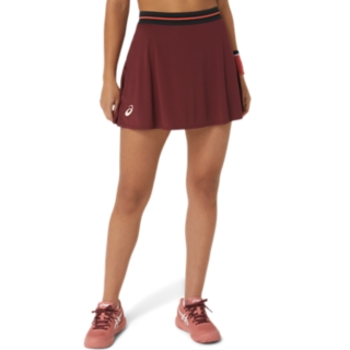 MATCH SKORT Women Antique Red Womens Tennis Clothing ASICS Australia