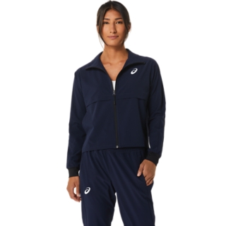 Women's MATCH JACKET | Midnight | Womens Tennis Clothing | ASICS Australia