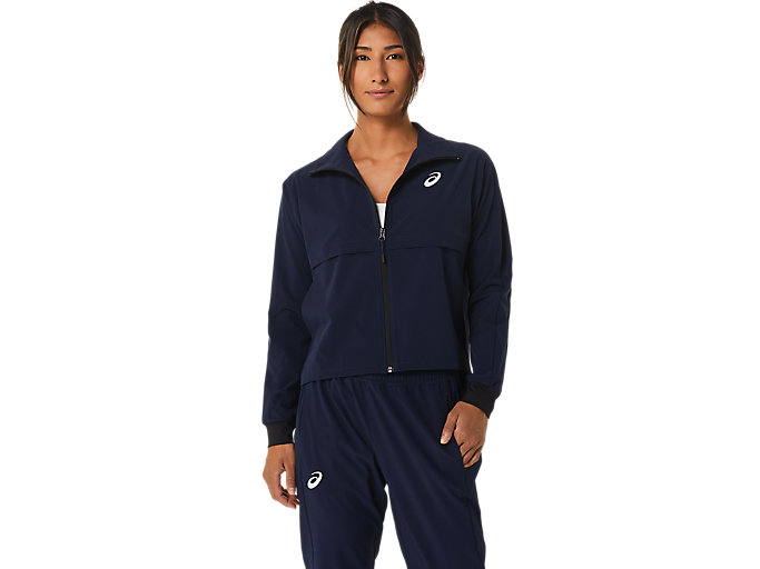 Image 1 of 6 of Women's Midnight MATCH JACKET Womens Tennis Clothing