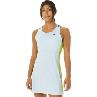 WOMEN S COURT GRAPHIC DRESS Sky Reborn Blue Dresses Skirts ASICS