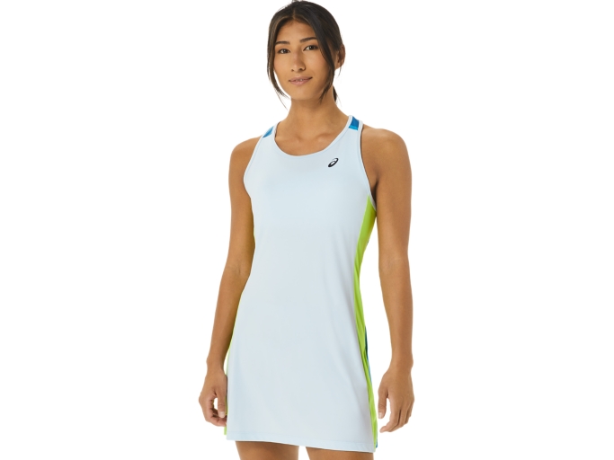 WOMEN'S COURT GRAPHIC DRESS | Sky/Reborn Blue | Dresses & Skirts | ASICS