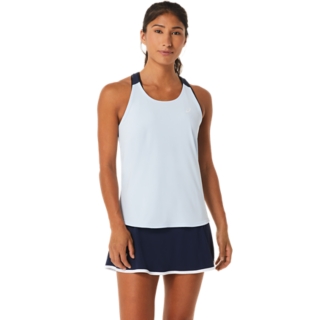 WOMEN COURT TANK SOFT SKY/MIDNIGHT