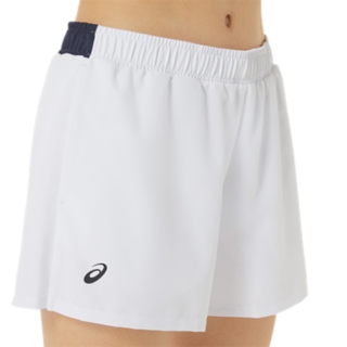 AYBAY Women's Shorts Lace Overlay Shorts Shorts (Color : White