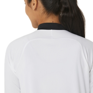 WOMEN COURT LS 1/2 ZIP TOP